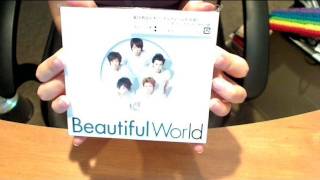 嵐 Arashi BEAUTIFUL WORLD Unveiling! BEAUTIFUL WORLDを開けるところ