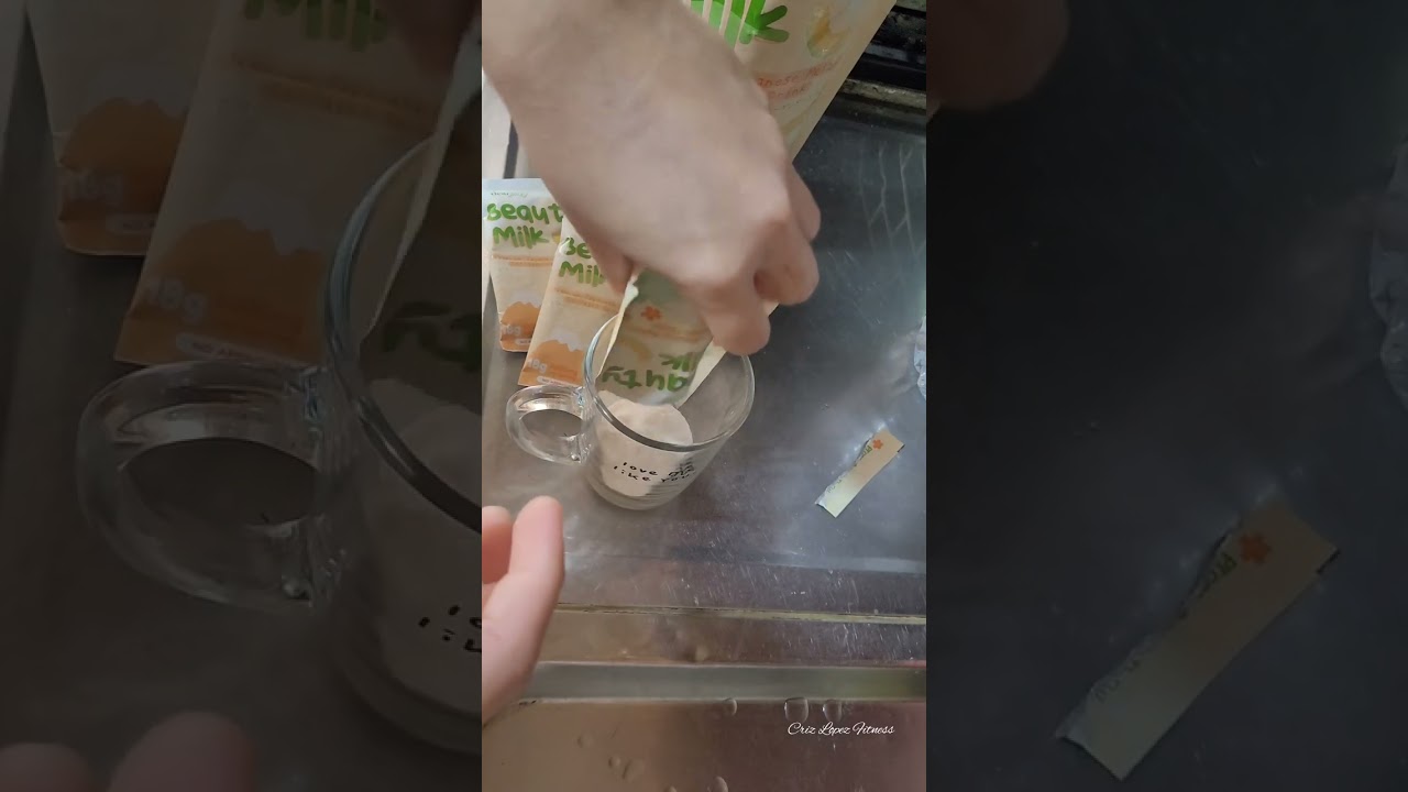 Beauty milk melon flavor | 