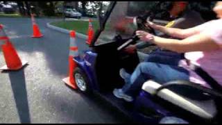 Virginia State Police Demonstrate DUI Simulator for Virginian-Pilot Online