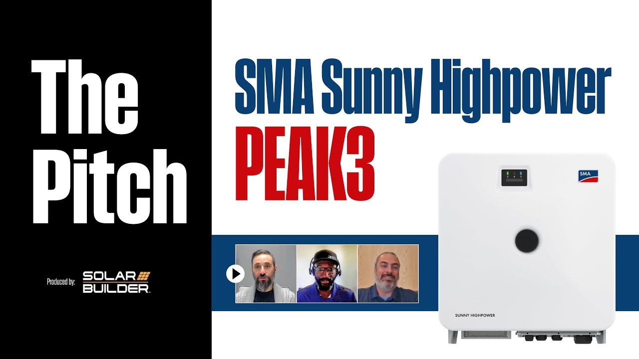 The flexibility of SMA Sunny Highpower PEAK3 | The Pitch