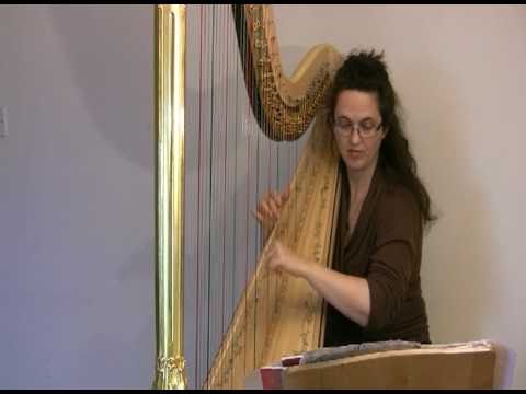 Don't Know Why - solo harp version Lauren Scott