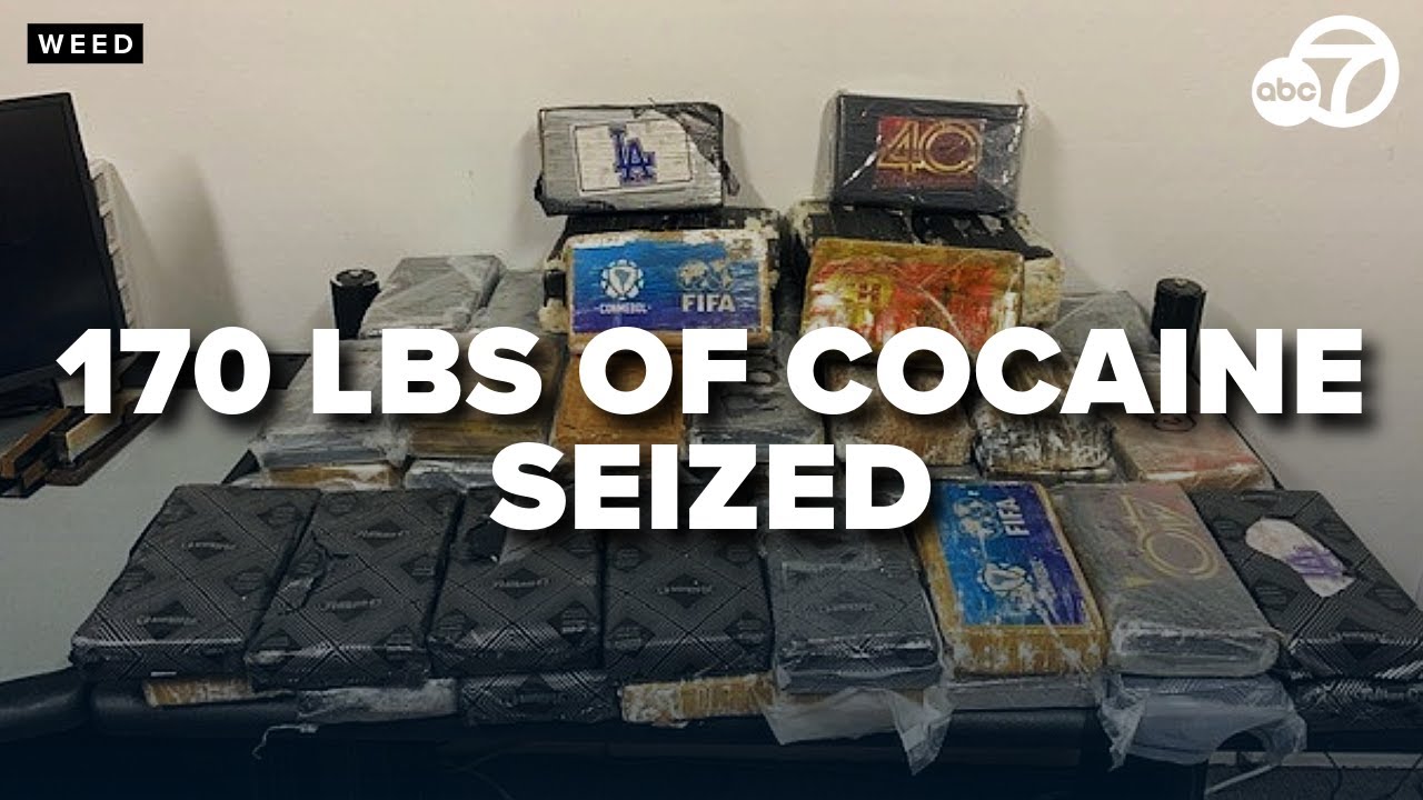 Weed police find 170 pounds of cocaine during traffic stop