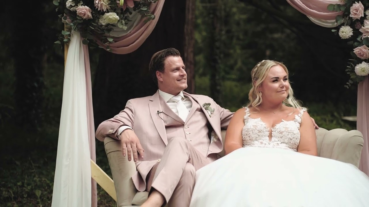 Bruiloft Kim en Nick bij Landgoed Schovenhorst in Putten