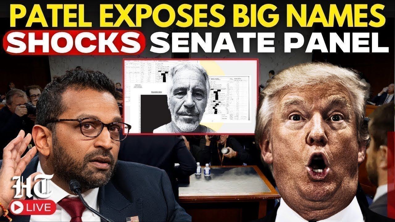 LIVE: He Killed Epstein! | Kash Patel SHOCKER On Epstein Case LIVE | Trump-Epstein Case | US News
