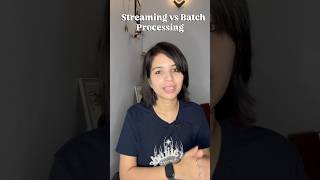 Streaming vs Batch Processing #codewithneha