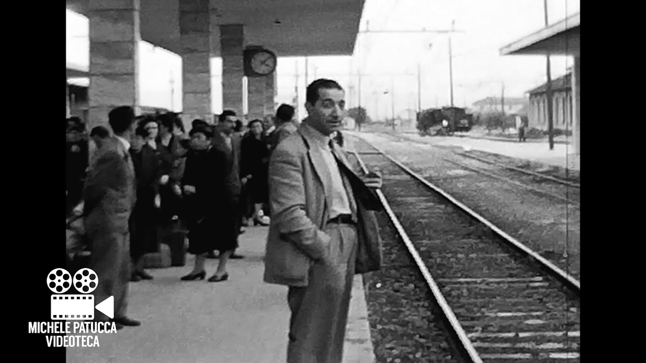 La stazione ferroviaria di Terni nel 1955