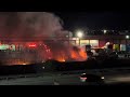 Multiple Semi Trucks Go Up in Flames