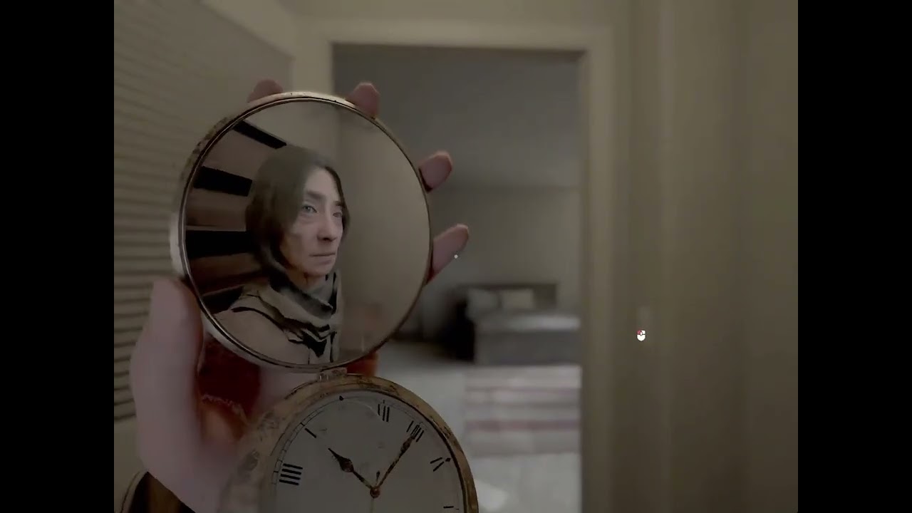 来了宝贝，这是学长近期最期待的恐怖游戏《感知》，用镜子找线索算得上恐游新的玩法了#恐怖游戏#恐怖游戏速通#恐怖游戏解说