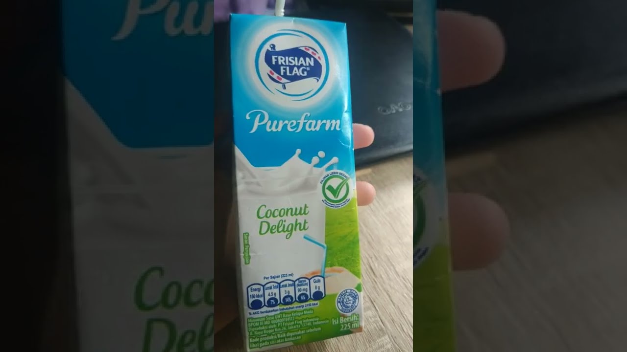 Informasi Nilai Gizi Frisian Flag Purfarm Coconut Delight Susu UHT