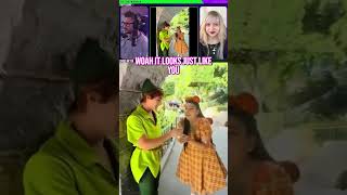 Disney Adult STALKS Peter Pan Actor #shorts