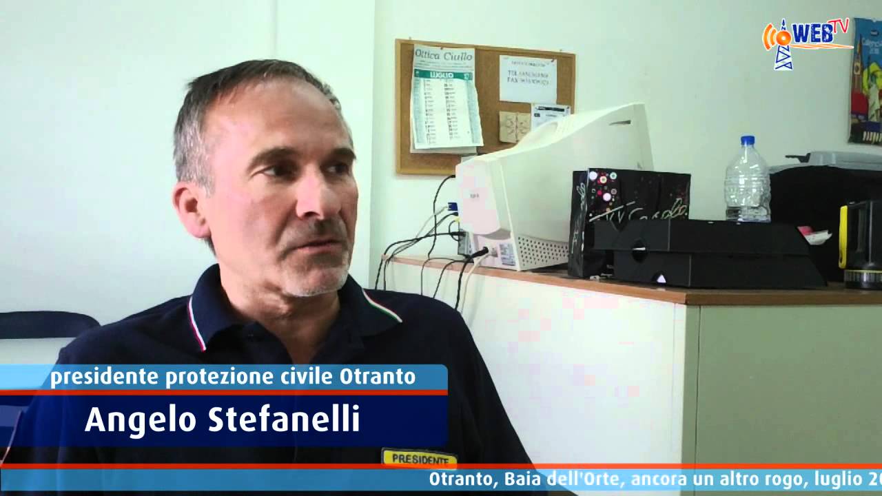 OTRANTO - BAIA DELL'ORTE ancora un altro rogo - luglio 2011 | InOnda WebTv