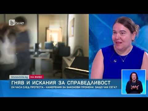 24 часа след протеста намерения за законови промени Защо чак сега 
