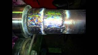 Reparatuschweißung Am Rotor Einer Schneidmühle