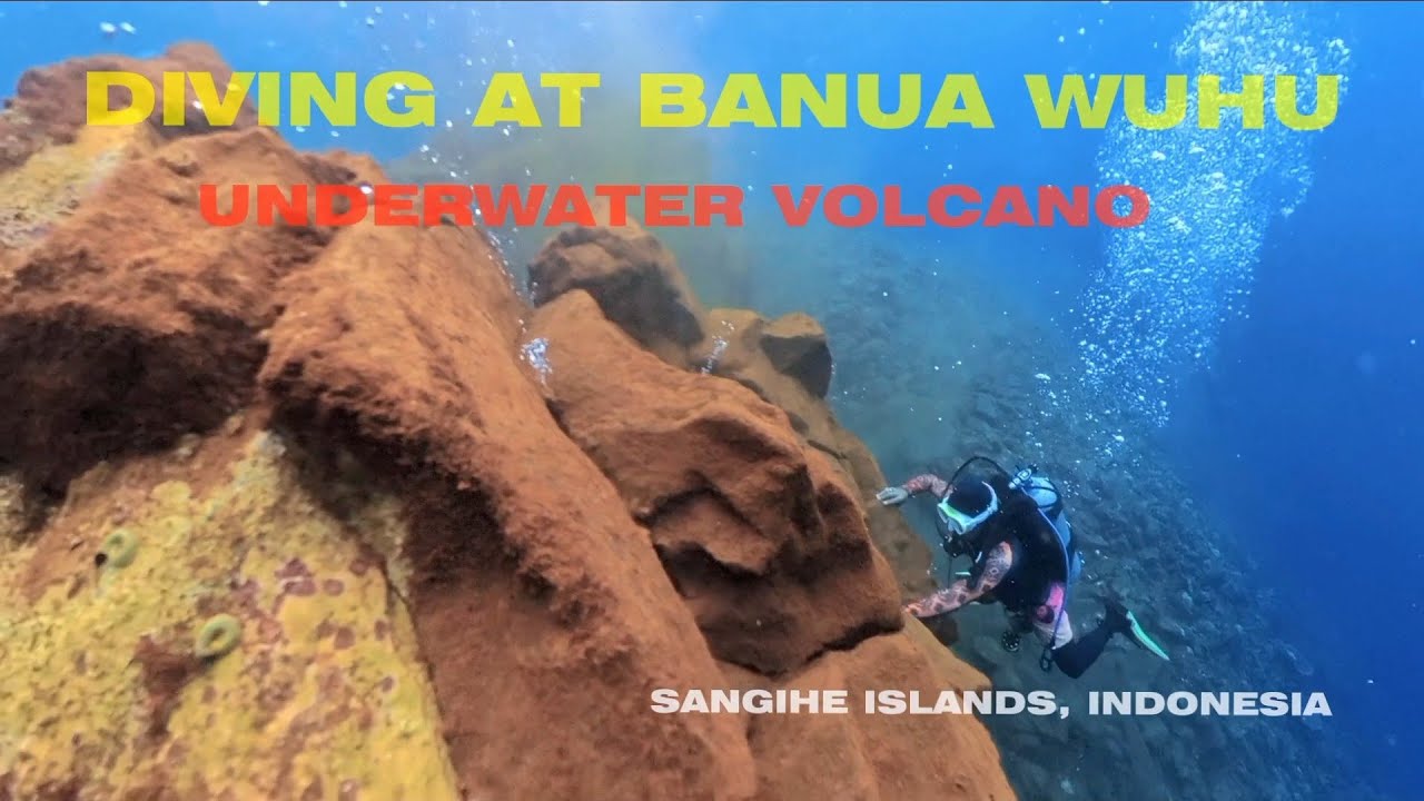 DIVING AT BANUA WUHU UNDERWATER VOLCANO, SANGIHE ISLANDS, INDONESIA