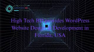 High Tech BD WordPress website design