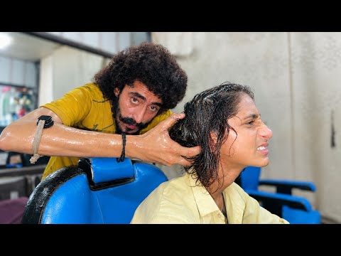 ASMR Head & Back Massage by a Young Barber | Deep Relaxation, Sleep & Stress Relief #massage #asmr 