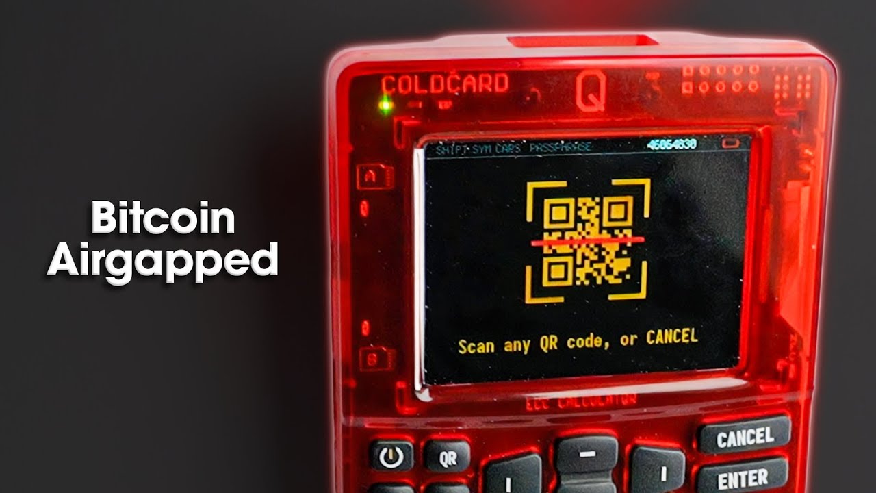 Безопасность биткоина | Настройка изолированной сети Coldcard Q