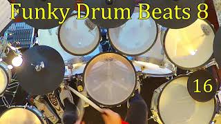 Funky Drum Beats 8 Pattern 16