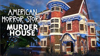 MURDER HOUSE - AMERICAN HORROR STORY #Simhain2020 | Sims 4 Speed Build