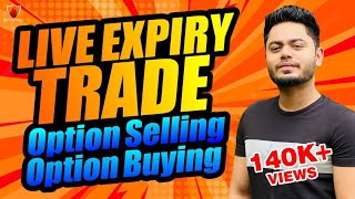 Live Expiry Trade || Option Selling & Option Buying || Anish Singh Thakur || Booming Bulls