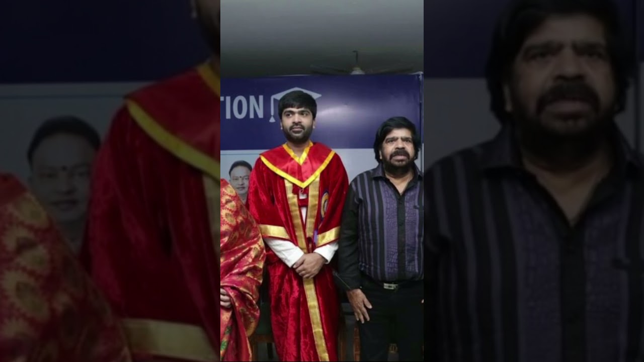 Dr.Silambarasan TR | Vels University | Simbu | Doctorate  | STR Mass | Karupazhagi shorts 