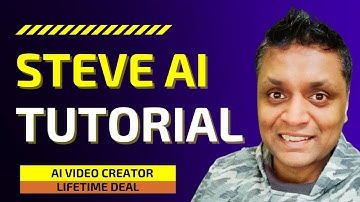 Steve AI Tutorial - A.I Video Creator Demo & Walkthrough | Lifetime Deal