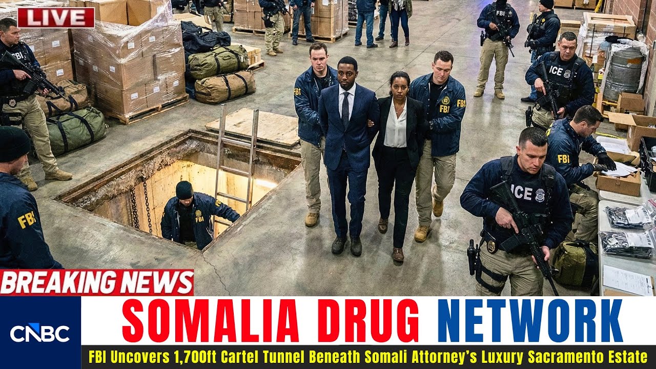 $550M Drug Empire Found Underground — FBI Raids Famous Somali Lawyer’s California Mansion