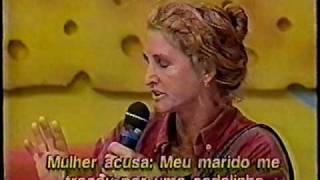Programa do Ratinho 1998 - Mulher trocada por cão!!