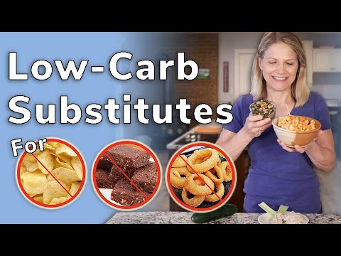 Low Carb Substitutions for High Carb Snacks - YouTube