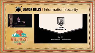 Be Evil: A Toolset for Tier 1 Threat Emulation - Matthew Toussain Be Evil: A Toolset for Tier 1 Threat Emulation - Matthew Toussain
