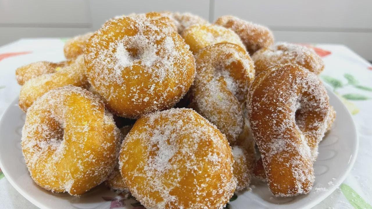 Mini donas de limón ¡fáciles y sin levadura!