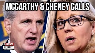 Kevin McCarthy And Liz Cheney SLAM Trump In Leaked Calls