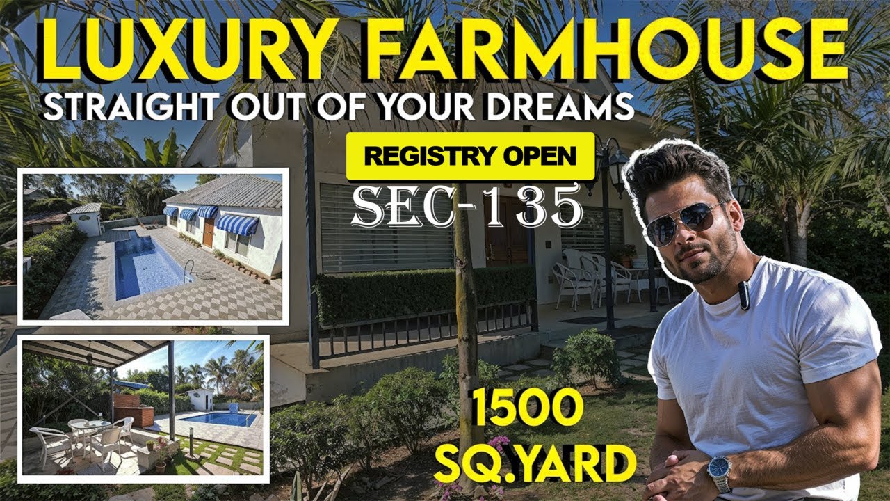 Beautiful SimBliss Farmhouse in Noida | Register FarmHouse in Sector 135 | Green Beauty Farms Noida