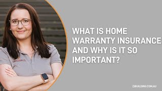 What Is Home Warranty Insurance and Why Is It So Important? | ZJ Building
