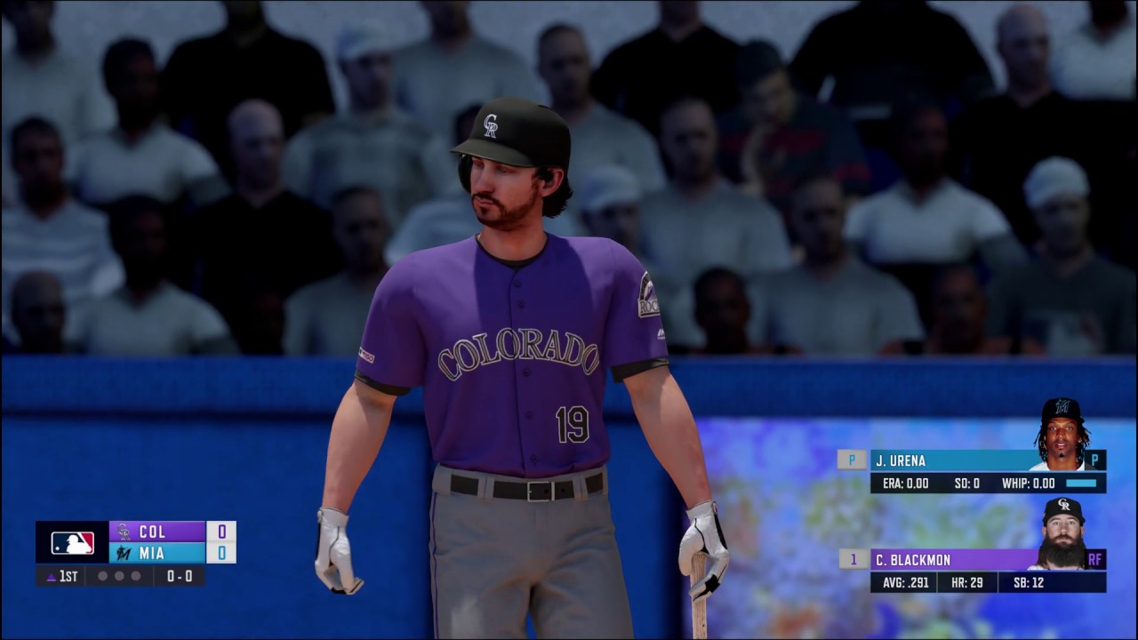 RBI Baseball 19 - 1 Hour Of Franchise Gameplay With The Colorado Rockies (Xbox One) 1080p