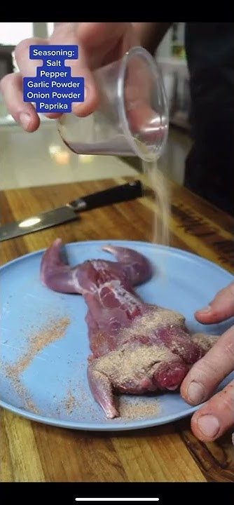 Elevated Way to Cook Squirrel - YouTube