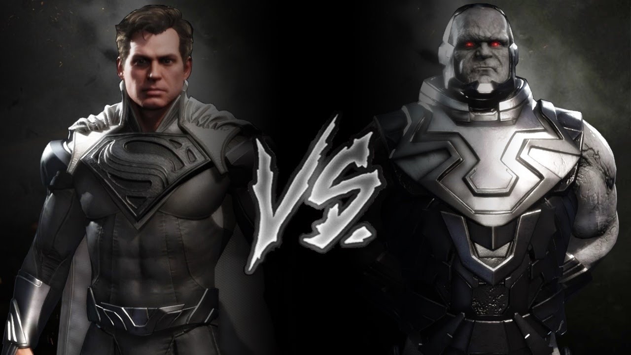 injustice gods among us 2  Update  Injustice 2 - Superman Black Suit Vs. Darkseid (VERY HARD)