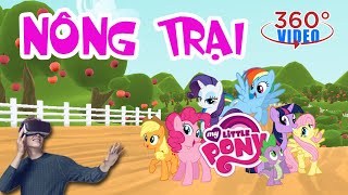 [360 VR]Tham quan trang trại của Ngựa Pony | Visiting the Ponies' farm