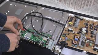 Восстановление Телевизора SAMSUNG UE40D8000YS после грозы