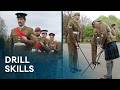 British Army's pace sticking soldiers battle it out on the drill square