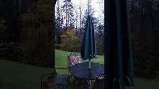its raining out