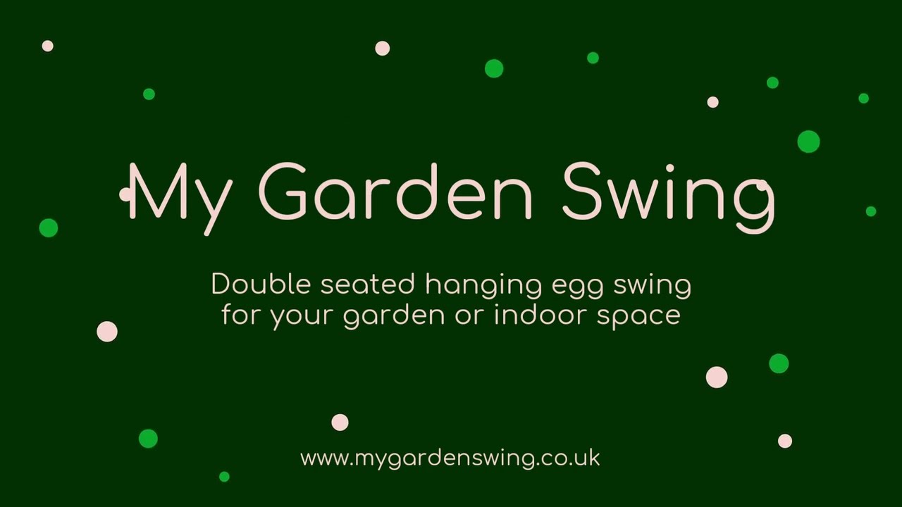 Large hanging rattan egg chair swing