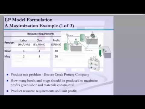 QM linear programming - YouTube