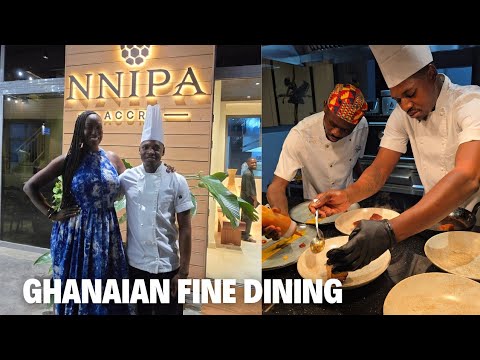 Inside Accra's New Fine Dining Restaurant | Elevated Ghanaian Cuisine at NNIPA