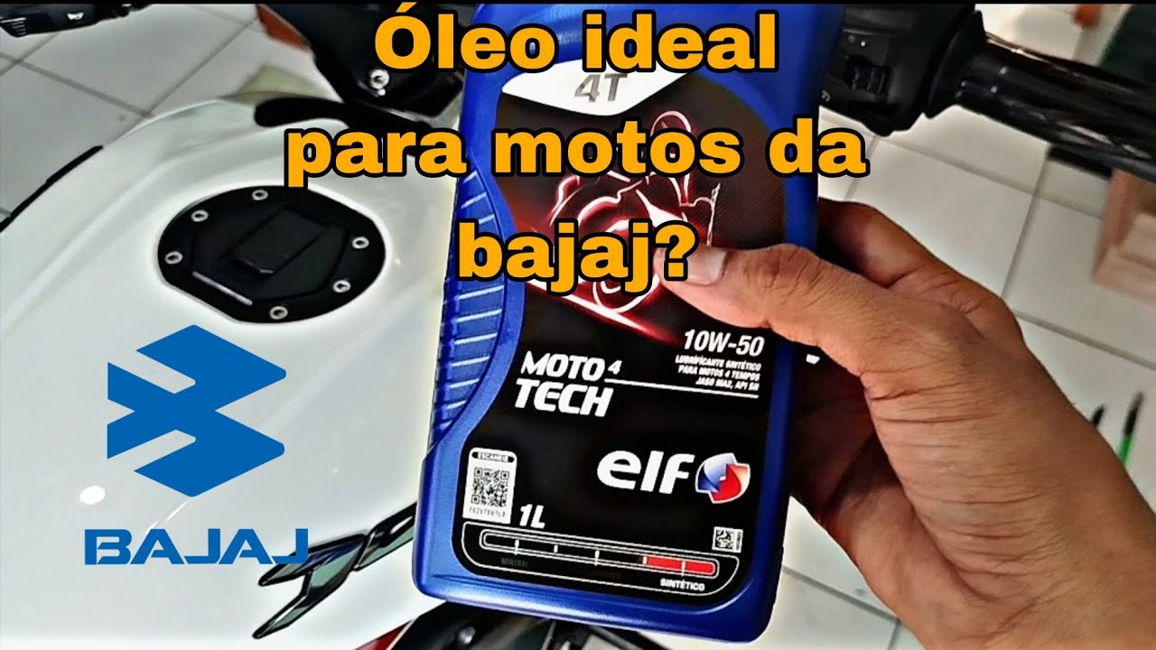 Óleo elf 10w50 sintético na NS200 da bajaj