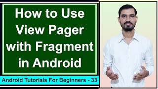 ViewPager in Android using Android Studio || Implement Viewpager2 || Android Tutorials by Deepak #33