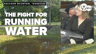 Why are people near Chattanooga still living without running water?