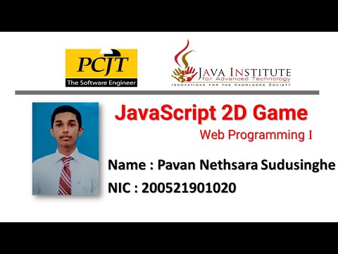 RED HAT BOY | 2D Game Development | JAVA Institute | Pavan Nethsara