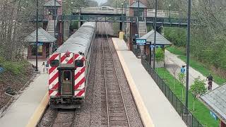 Outbound Metra 349 at Winnetka, IL