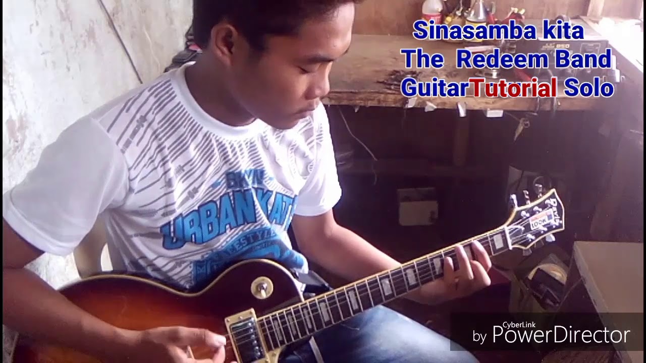 Sinasamba kita Reedem band Guitar Tutorial jovert madera